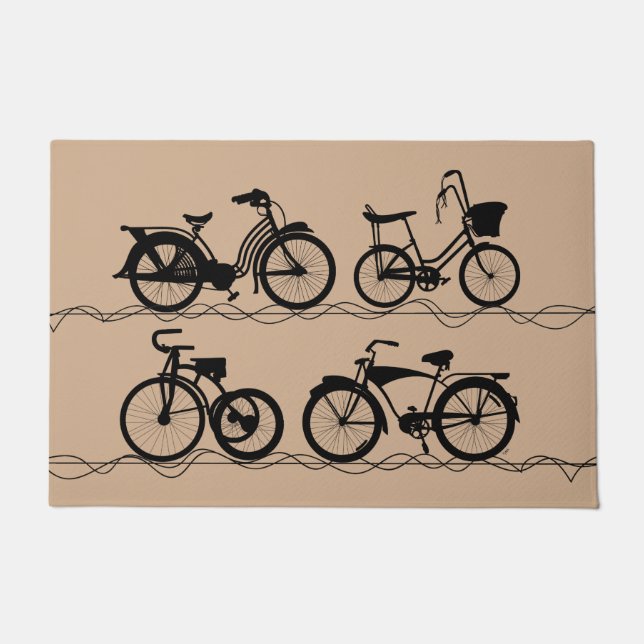 Felpudo Les Bicyclettes (Anverso)