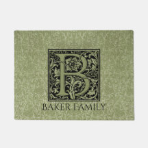 Letra B primera letra monograma personalizada