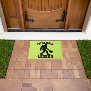 Felpudo Leyenda Divertida de Bigfoot en Pickleball