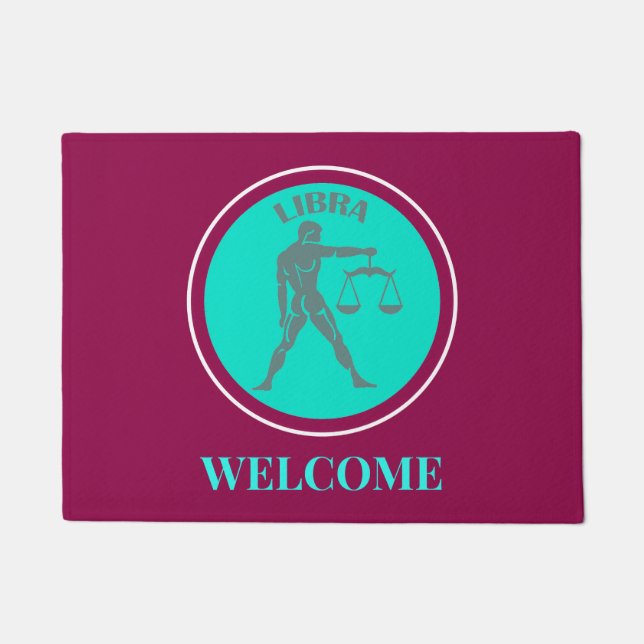 Felpudo Libra Doormat (Anverso)