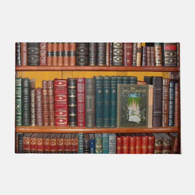 Felpudo librería libros librería librería librería (Anverso)