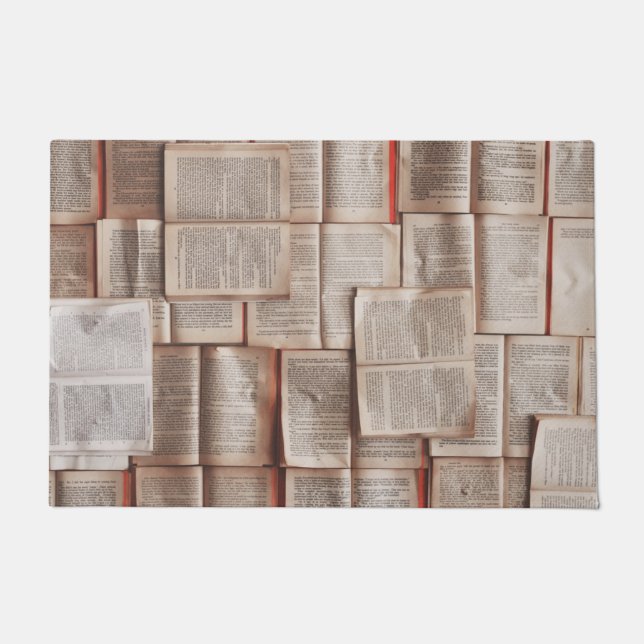 Felpudo Libros de época (Anverso)