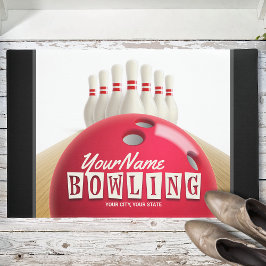 Felpudo Liga Retro de Bolas Personalizadas Lanes Lanes