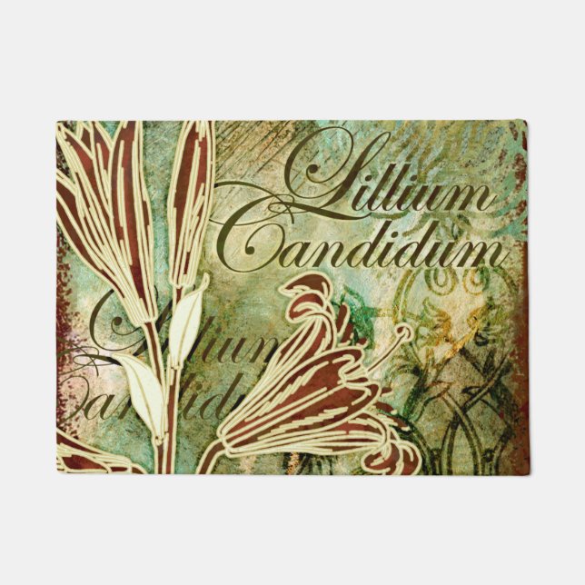 Felpudo Lillium Candidum (Anverso)