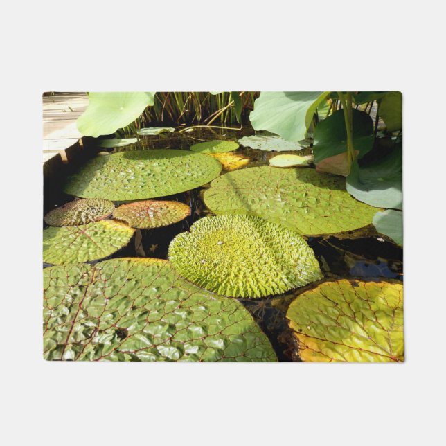 Felpudo Lily Pads Door Mat (Anverso)