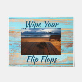 Felpudo Limpie su Doormat de Flip Flops
