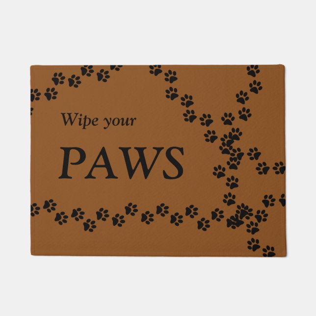 Felpudo Limpie su Doormat de las patas (Anverso)