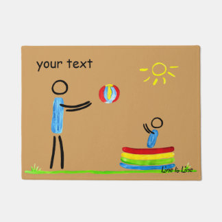 Felpudo limpie sus pies