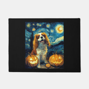 Felpudo Lindo Cavalier King Charles Spaniel Perro Hallowee