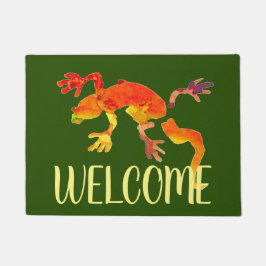 Felpudo lindo del lagarto del gecko