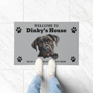 Felpudo Lindo Perro Cane Corso