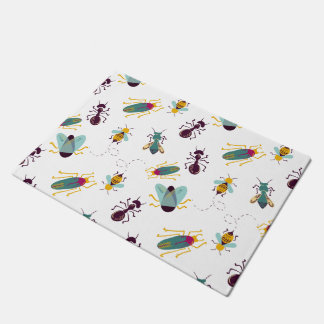 Felpudo lindos bichos insectos doormat