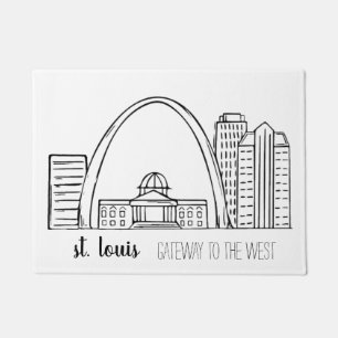 Felpudo Línea aérea de St. Louis