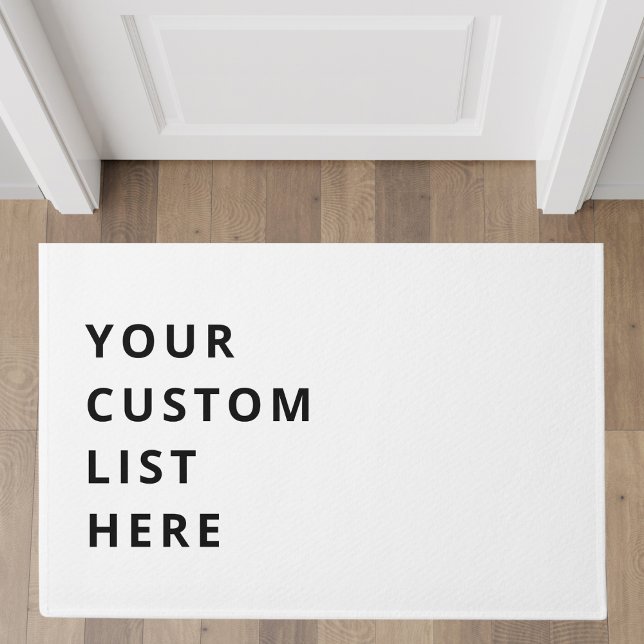 Felpudo Lista de personalizables (Subido por el creador)