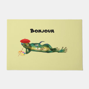 Felpudo Lizard Artist Doormat
