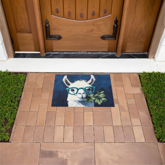 Felpudo Llama Chic Inteligente (Exterior)