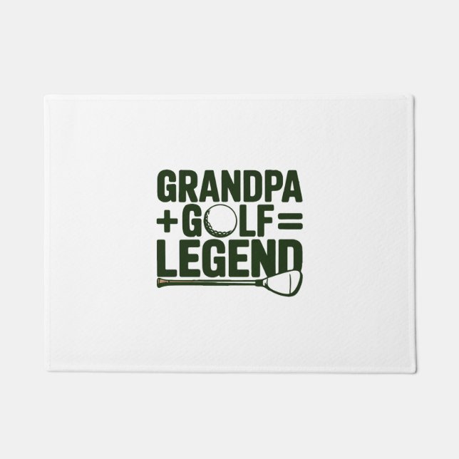 Felpudo Llámame Abuelo, Mírame Golf (Anverso)