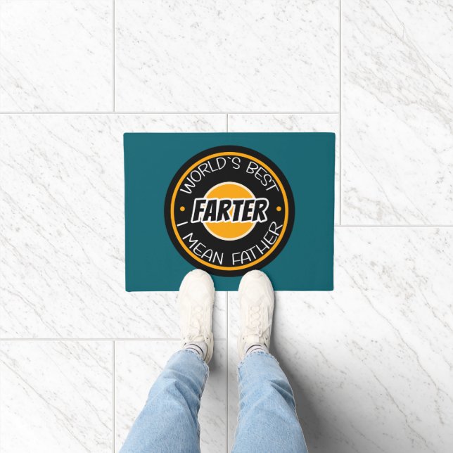 Felpudo Lo mejor del mundo, quiero decir padre (Interior)