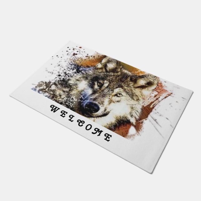 Felpudo Lobo   (Angular)