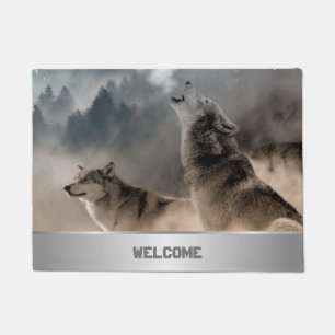 Felpudo Lobos del grito