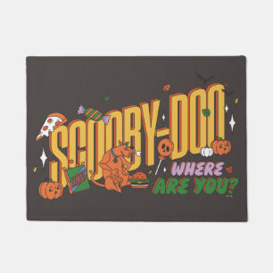 Felpudo Logo de Snack de Halloween de Scooby-Doo