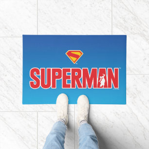 Felpudo Logo en negrita de Superman clásico