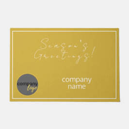 FELPUDO LOGOTIPO DE EMPRESA DE REUNIÓN DE TEMPORADA FESTIV