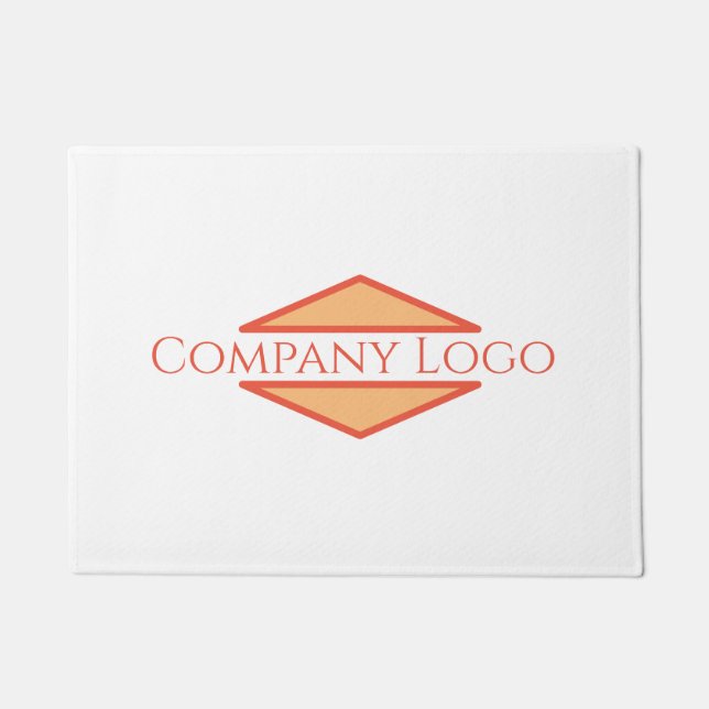 Felpudo Logotipo de empresa personalizado (Anverso)
