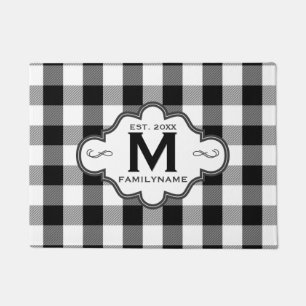 Felpudo Logotipo de la familia de Personalizados de la pla
