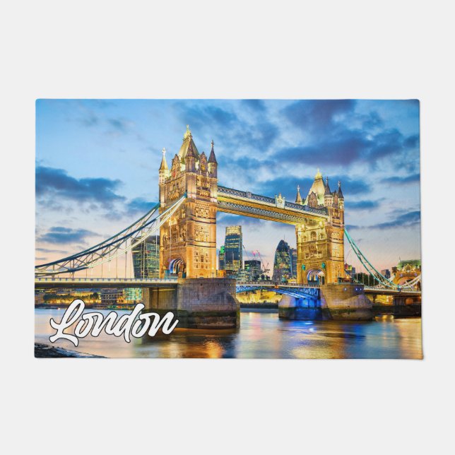 Felpudo Londres, Inglaterra, Reino Unido (Anverso)