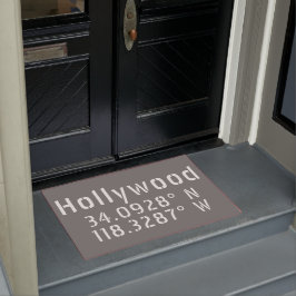 Felpudo Longitud de Hollywood Latitude