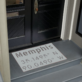 Felpudo Longitud de memphis Latitude