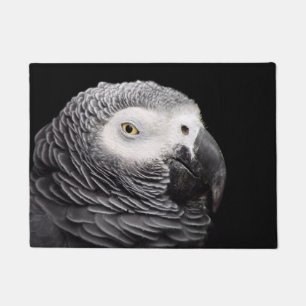 Felpudo Loro gris africano