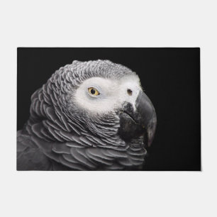Felpudo Loro gris africano