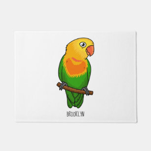 Felpudo Loro personalizado