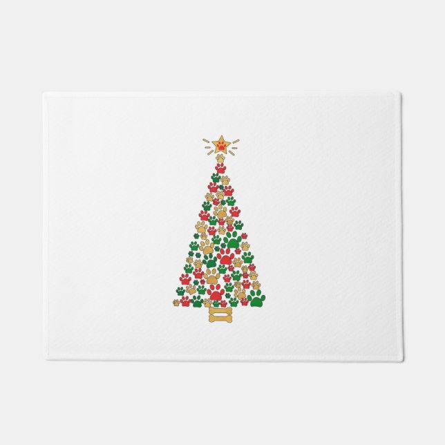 Felpudo Los amantes de los perros adoran las pinturas de p (Anverso)