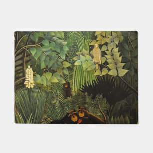 Felpudo Los Cerezos Jesters De Henri Rousseau