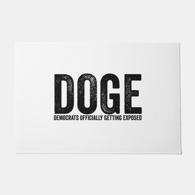 Felpudo Los demócratas quedan oficialmente expuestos (Anverso)