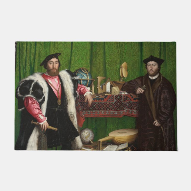 Felpudo Los embajadores, Holbein el menor (Anverso)