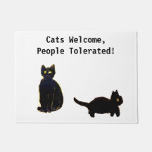 Los gatos dan la bienvenida a arte tolerado gente