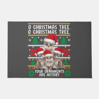 Felpudo Los gatos Navidades Shirny Ornaments Familia Pajam