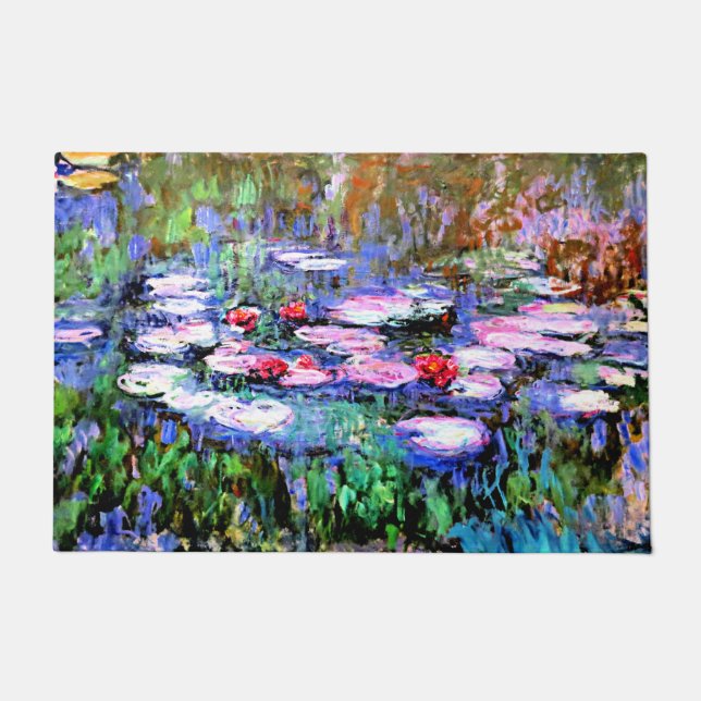 Felpudo Los Nenufares por Monet (Anverso)