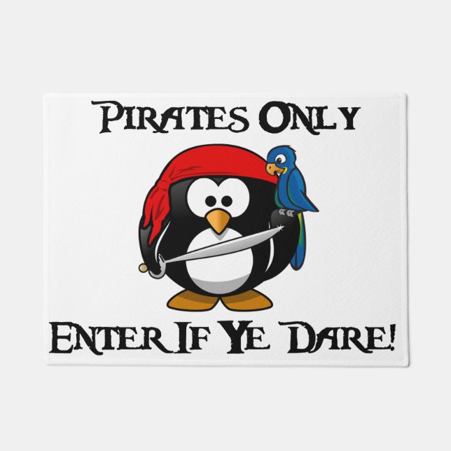 Felpudo ¡Los piratas solamente - entre si YE se atreve! - (Anverso)