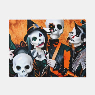 Felpudo Los que se resisten a Halloween