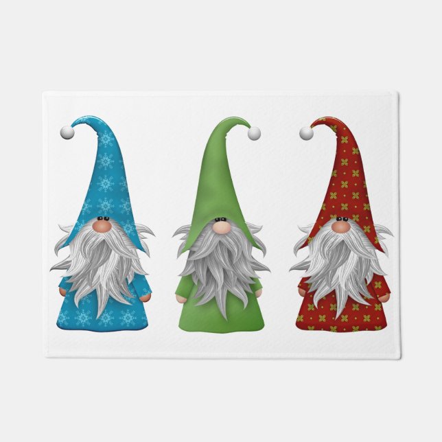 Felpudo Los tres gnomos (Anverso)