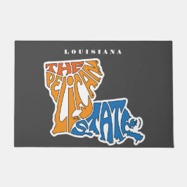 Felpudo Louisiana Nickname Word Art
