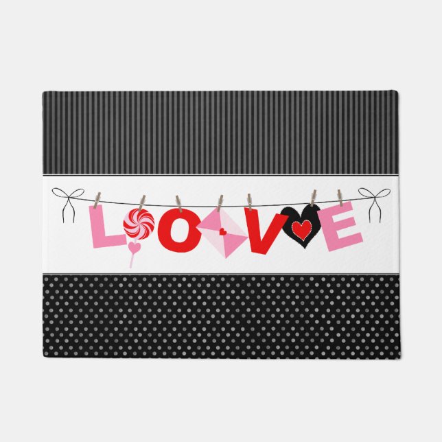 Felpudo Love Doormat (Anverso)