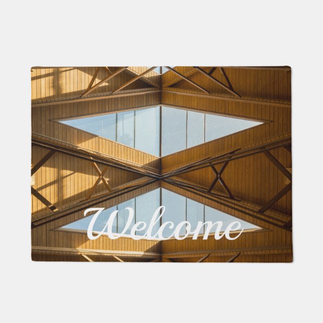 Felpudo Luces de horizonte sobre Anthony Welcome Doormat (Anverso)