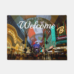 Felpudo Luces De La Calle Fremont Welcome Doormat