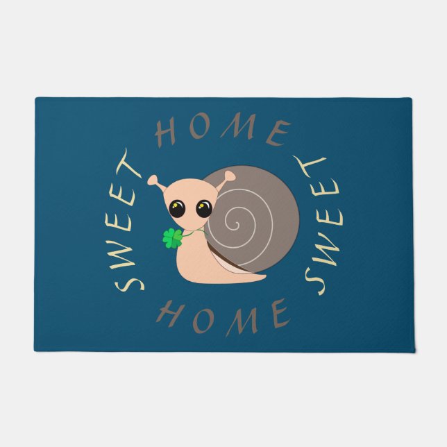 Felpudo Lucky Snail - Hogar dulce (Anverso)